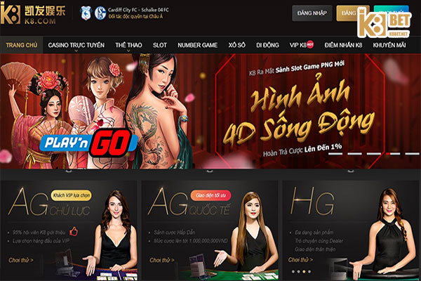Ưu điểm nhà cái k8bet