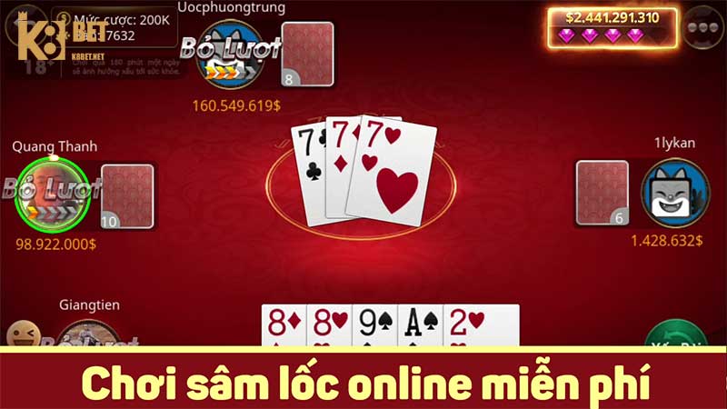 Hướng dẫn chơi sâm lốc online